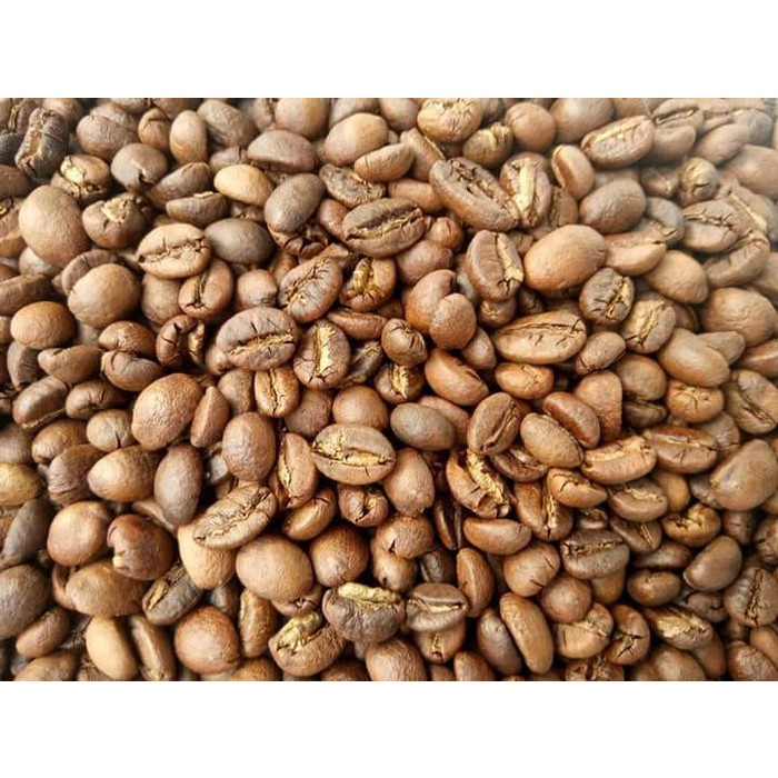 

(BISA COD) Biji Kopi Arabika Roasting / Sangrai 1kg (Medium to drak)