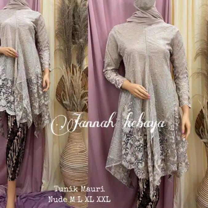 ✹ KEBAYA MAURI JANNAH ~ KEBAYA UMBRELLA BROKAT TULLE ~ KEBAYA TUNIK BROKAT TULLE ♠