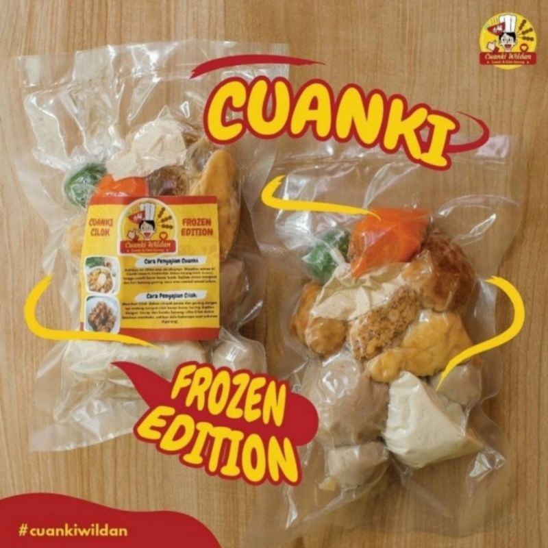 Jual Cuanki Wildan Kemasan Frozen Shopee Indonesia