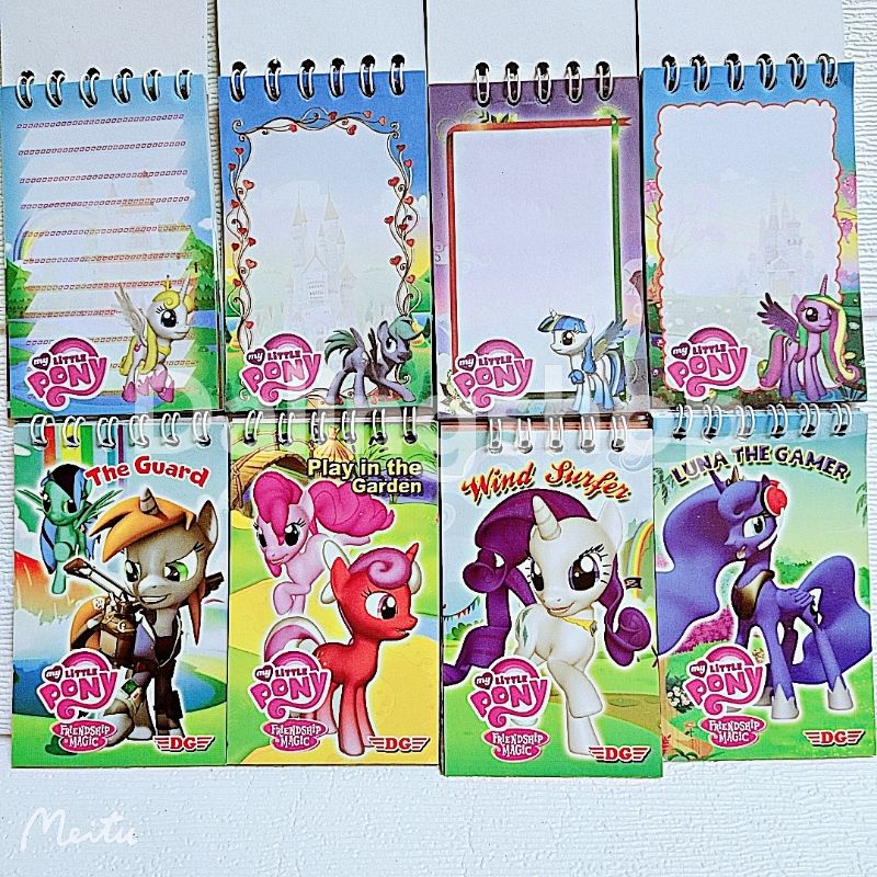 

Dalingshop / Memo Spiral Besar Karakter / Memo Spiral Kecil