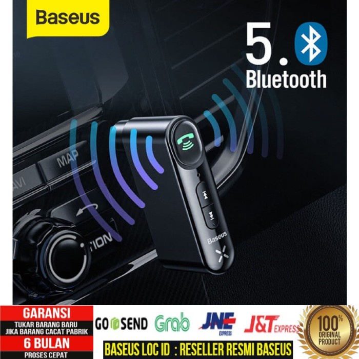 Baseus Car Bluetooth Receiver Aux 3.5MM Wireless Audio Receiver