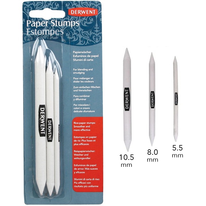 

Derwent Paper Stumps (3) Blister DW2300561