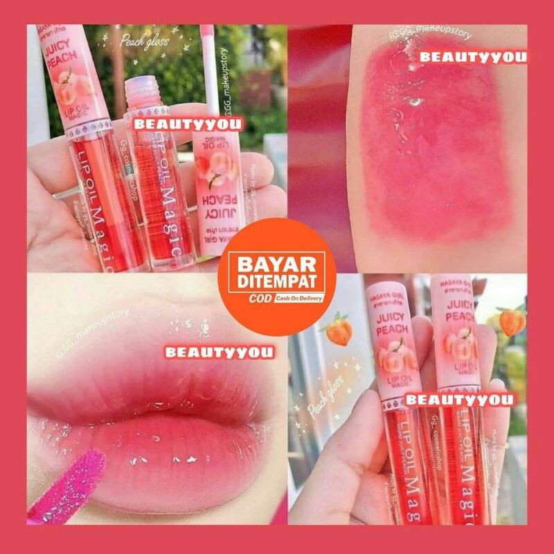 (COD) Hasaya Girl Magic Lip Oil Essence Lipgloss Lipstick Liptint Glossy