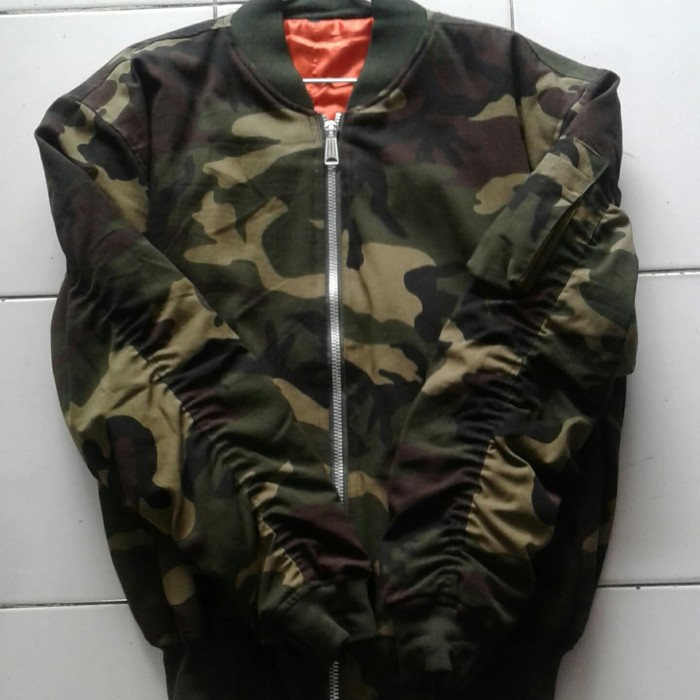 SKD   jaket kain army