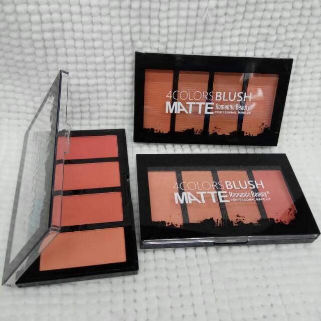 [3pcs] BLUSH MATTE 4COLORS ROMANTIC BEAUTY