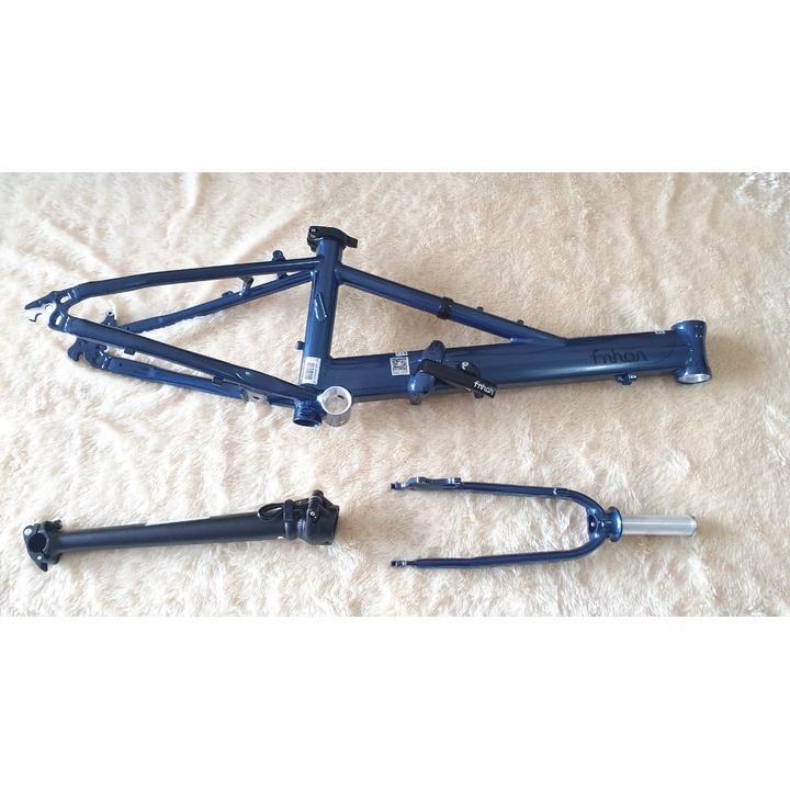 Frameset Fnhon monsoon Biru discbrake Not Ubrike