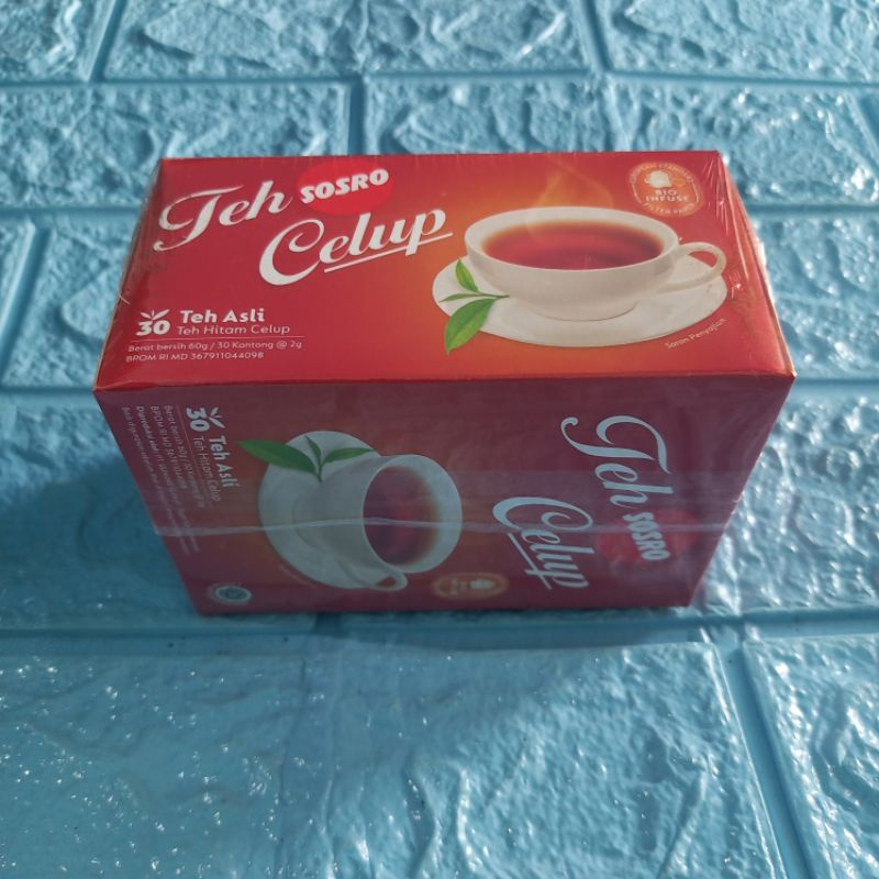 

Teh Celup Sosro Netto 30 Pcs