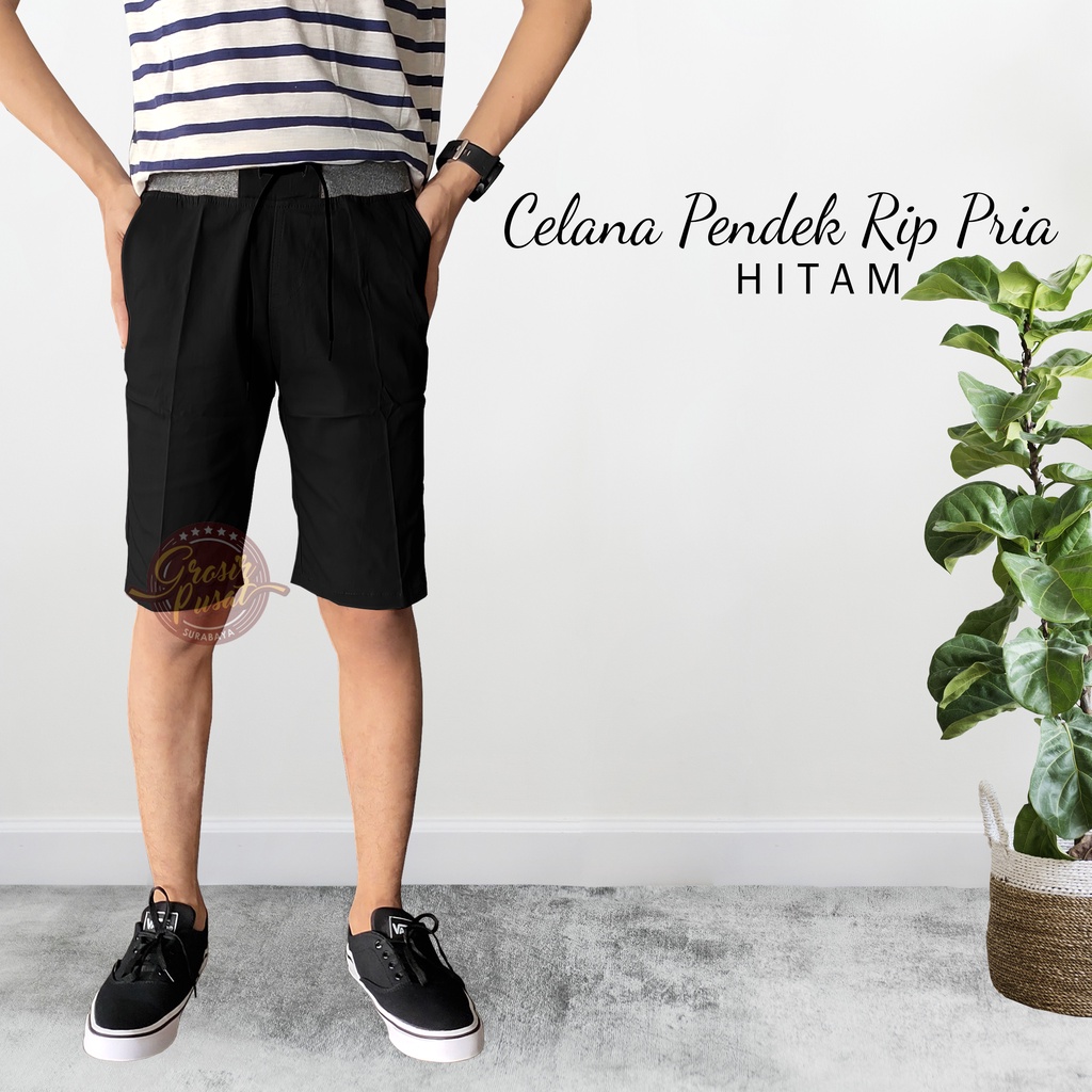 Celana Pendek Rip Pria Premium Size 27 - 40