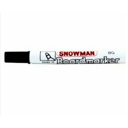 

Harga Spidol, Snowman boardmarker spidol white board non permanent hitam whiteboard bg