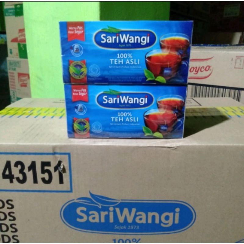 

Teh Sariwangi 1 Box isi 25 Sachet Murah