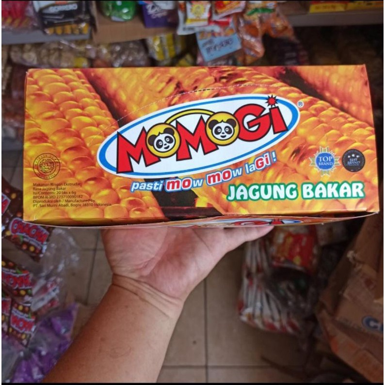 

Makanan Ringan Momogi Stick Snack Rasa Jagung Bakar