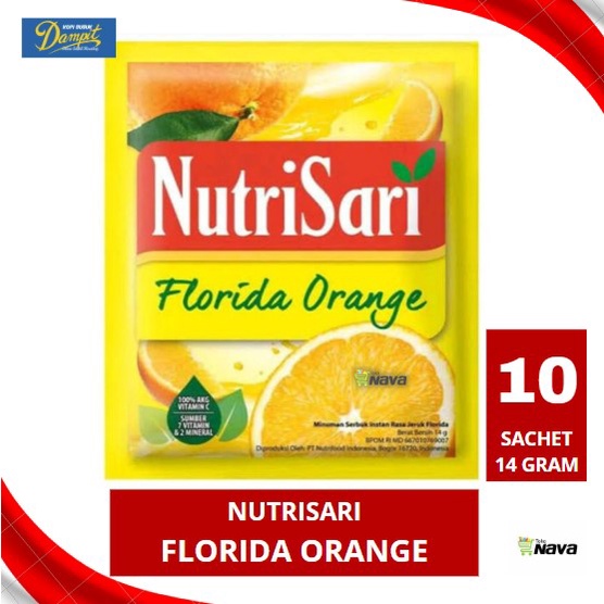 

NUTRISARI FLORIDA ORANGE 10X14gr / NUTRISARI FLORIDA ORANGE /NUTRISARI