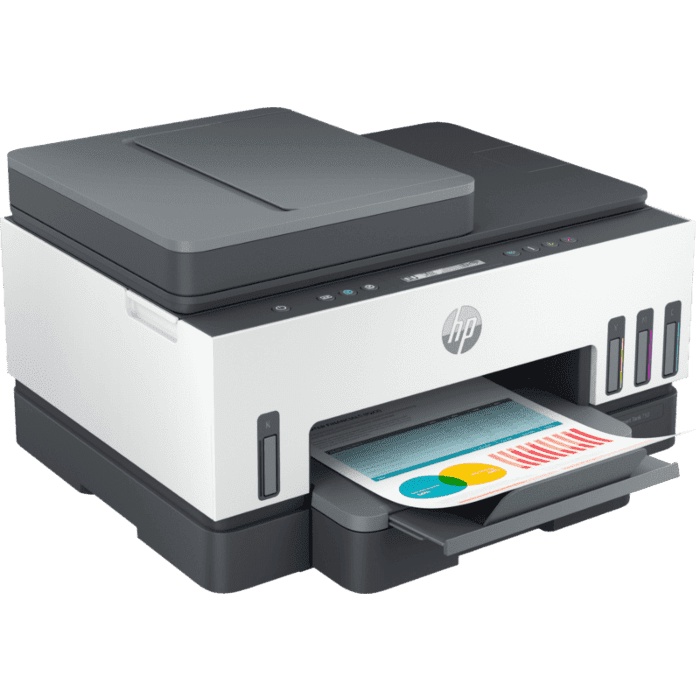 Printer HP Smart Tank 750 All in One Print Scan Copy Duplex Wifi ADF