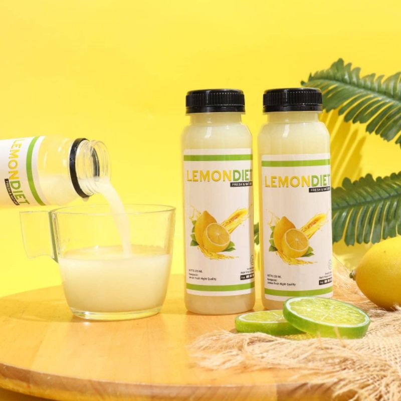 

lemondiet 100% asli sari lemon perasan tanpa campuran dan tanpa bhan pengawet.