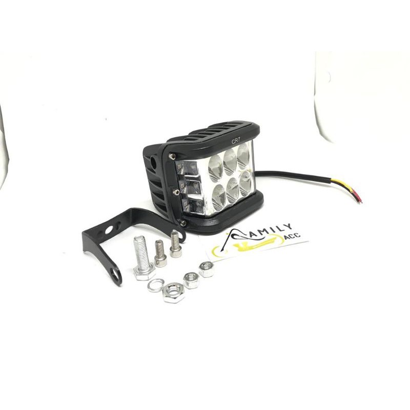 Lampu Tembak CWL 6 LED Sorot Jumbo Motor dan Mobil Universal