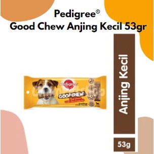 Pedigree® Good Chew Anjing Kecil 53gr Small Dog Snack Anjing Kecil