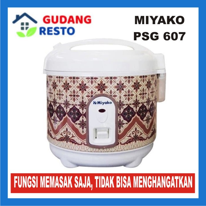 Miyako PSG 607 Rice cooker  / Penanak nasi