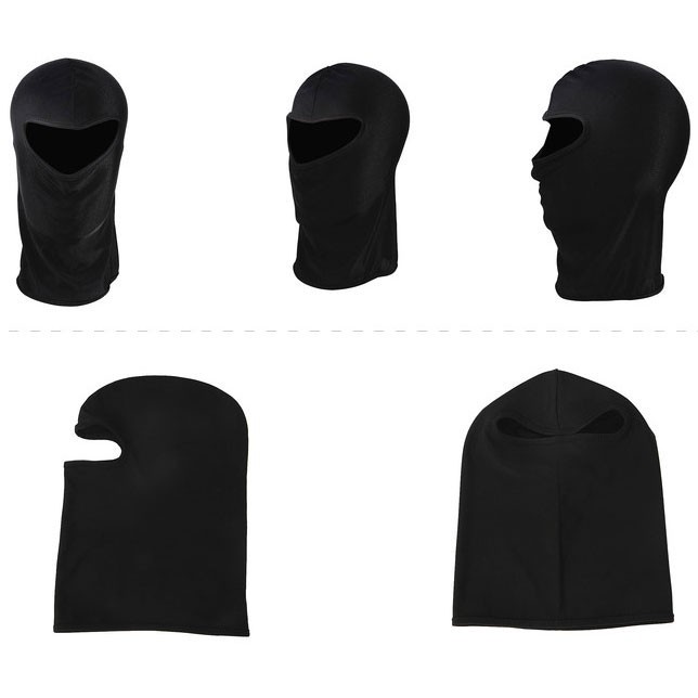 Grab medan Rhodey Full Face Spandex Masker Motor / Balaclava