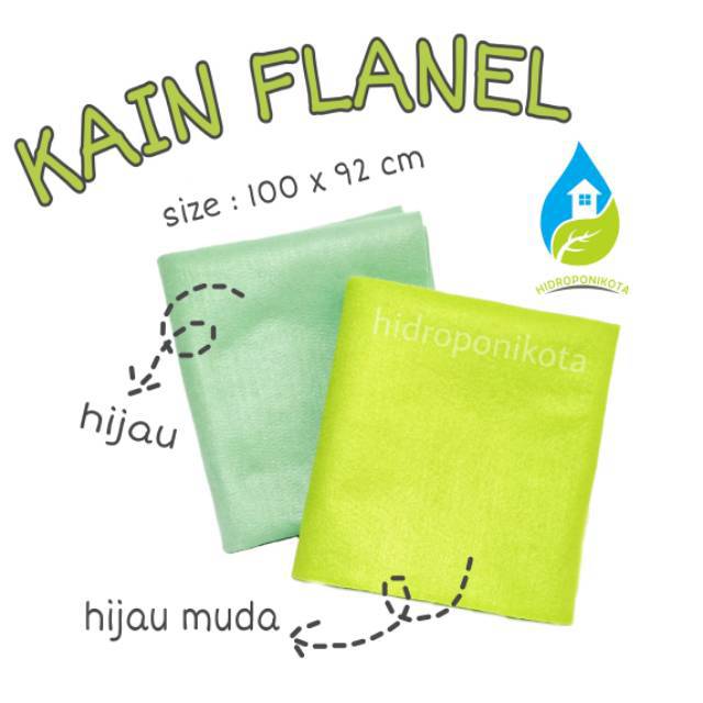 flanel 1 meter - kain flanel