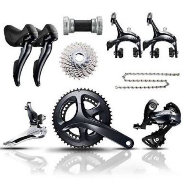 shimano 9 speed groupset road bike