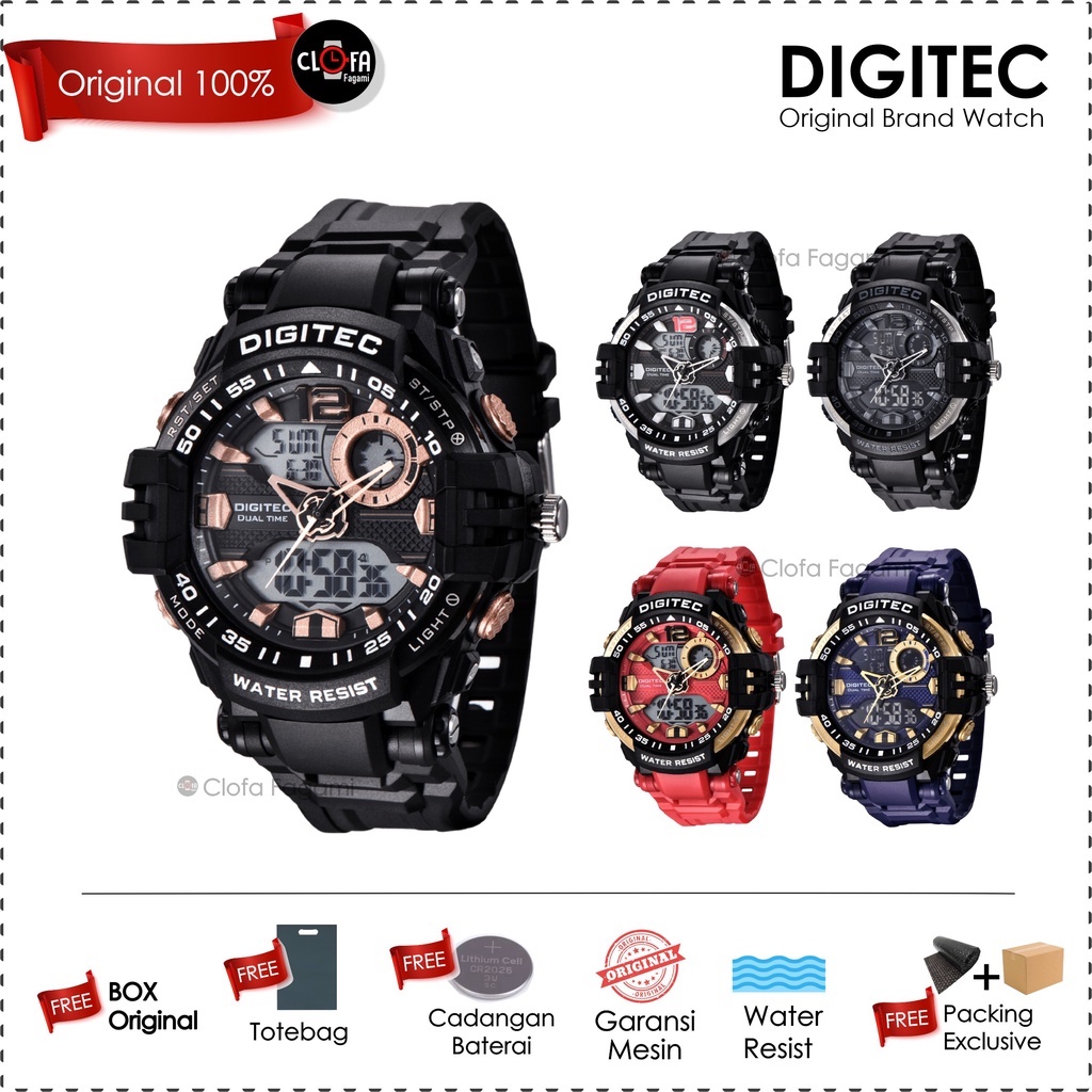 DIGITEC METALIC /clofafagami/ JAM TANGAN OUTDOOR / JAM TANGAN ORIGINAL / JAM DIGITEC ORIGINAL / JAM 