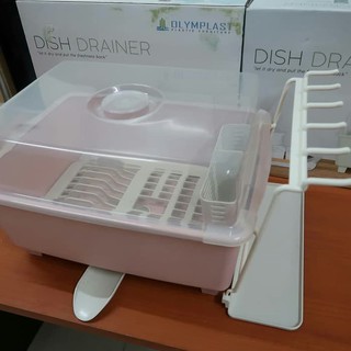  Olymplast  ODD Rak  Piring  Plastik  Dengan Tutup Dish Drainer 