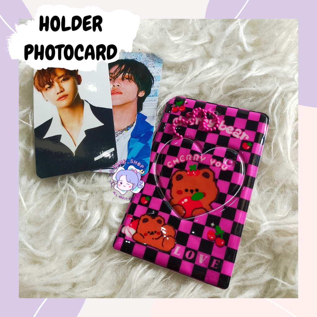 Holder Gantungan Kunci Keychain Photocard