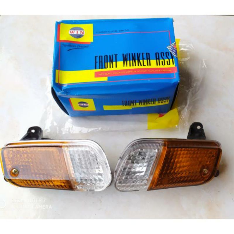 LAMPU SEN SEIN DEPAN GRAND ASTREA IMPRESSA BULUS | FRONT WINKER ASSY GRAND | RITTING DEPAN GRAND ASTREA IMPRESSA | MERK WIN