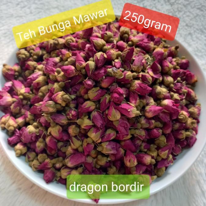 

Teh Bunga Mawar Kering 250gr/ Dried Rose Buds Flower Tea