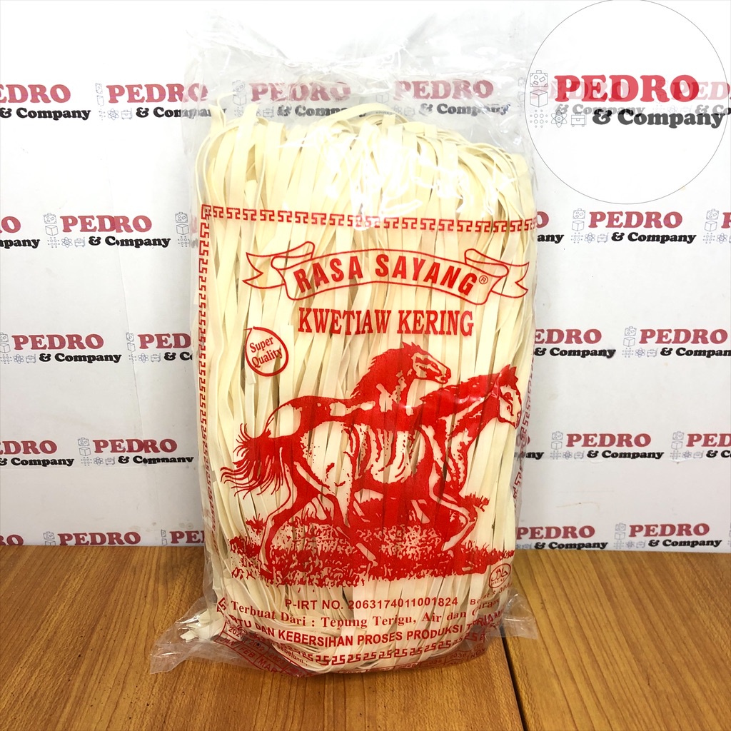 Rasa Sayang Kwetiaw Kering 300 Gram Cap Kuda Kwetiau Noodle Shopee Indonesia