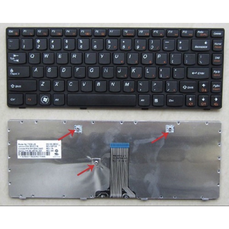 Keyboard Laptop LENOVO G480 G480A G485 G485A G485G Z380 Z480 Z485 Series