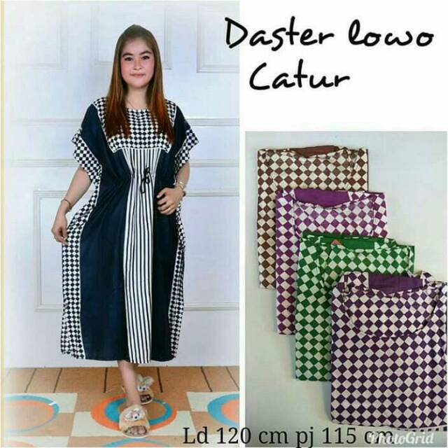 Daster jumbo lowo catur harga grosir baju tidur