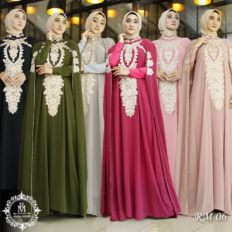 FASHION MUSLIM//KAFTAN KANAYA FREE INNER//BAHAN CERUTY BABYDOLL MIX BORDIR PAYET//BAJU PESTA//SERAGAMAN WISUDA//GAMIS TERBARU//KAFTAN TEEBARU//By Riska Mode