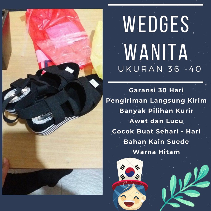 Harga kain wedges per meter