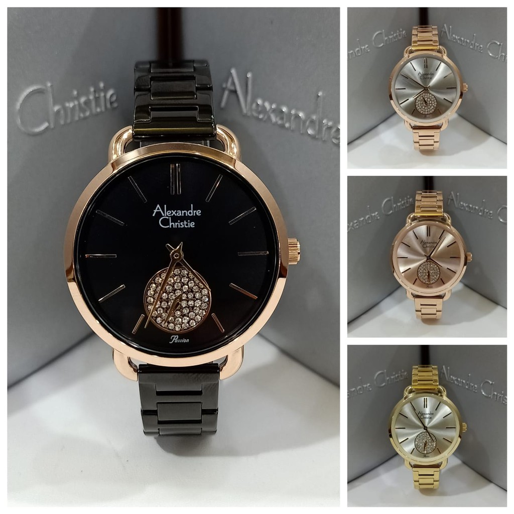 Jam Wanita Alexandre Christie AC2907 AC 2907 Original Garansi Resmi Alexander Christie Free Baterai
