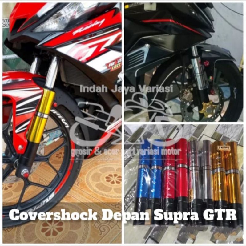 Variasi Sok Cover Shock Depan Supra Gtr 150