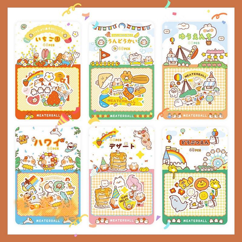 

sticker aesthetic diary scarpbooking dan journal