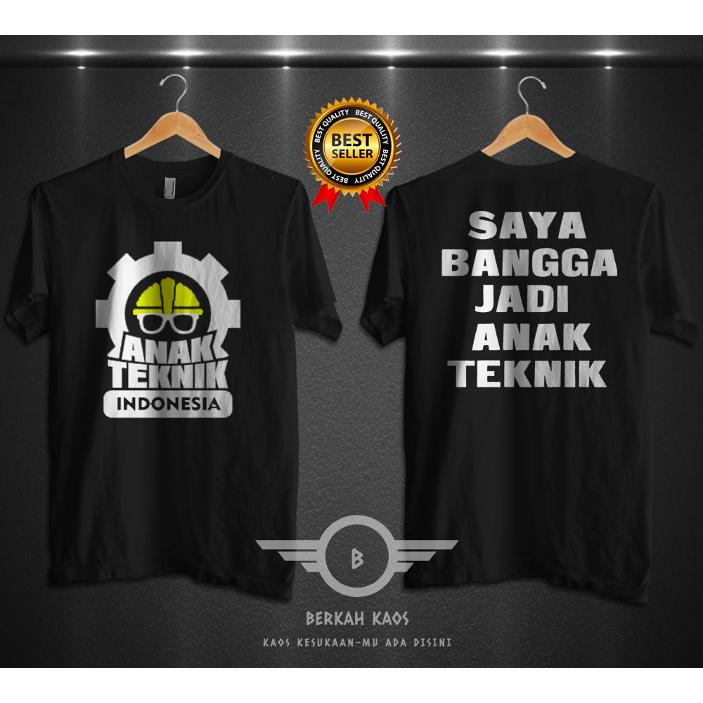 Tshirt Kaos Baju Lengan Pendek Anak Teknik Indonesia Murah Berkualitas Distro Best Seller Murah Shopee Indonesia