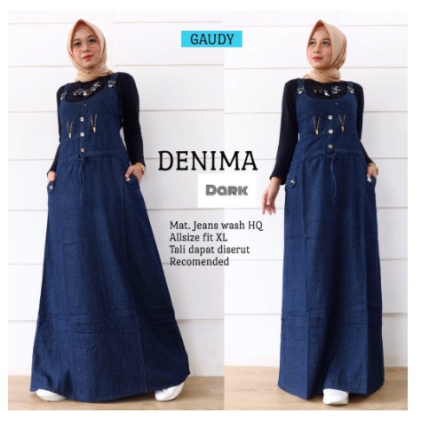 MURAH DAN RECOMMENDED!!DENIMA OVERALL MATT JEANS WASH HQ