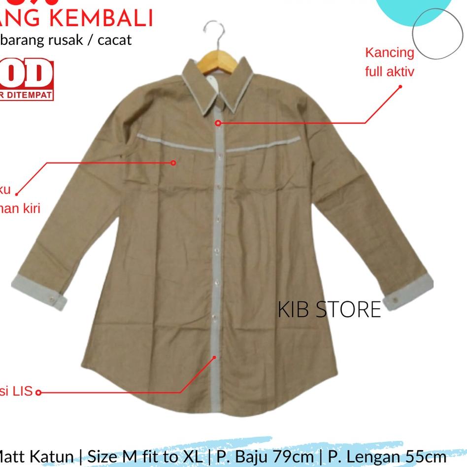 Ready stock / JQKN9 atasan santri putri baju santri putri tunik santriwati baju atasan santri putri 