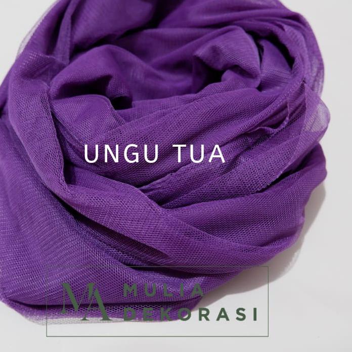 ✵ Kain Backdrop Dekorasi Tile Tulle Lamaran Akad Nikah Aqiqah Khitan Syukuran Tunangan Warna per 2 M