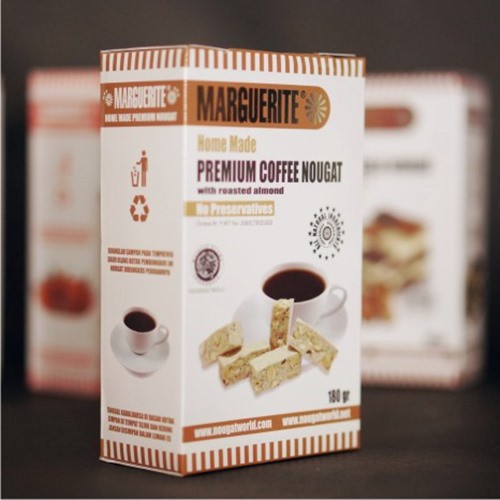 

Coffee Almond Nougat 180 gr
