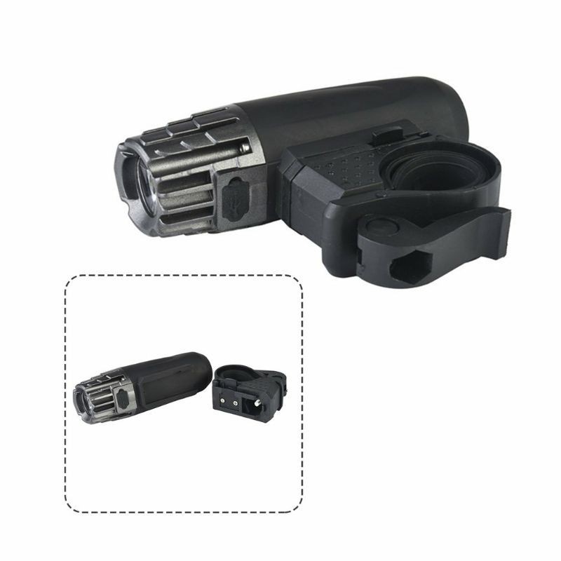 RAYPAL Lampu Sepeda USB Rechargeable LED XPG RPL-2256 Black Grab Medan