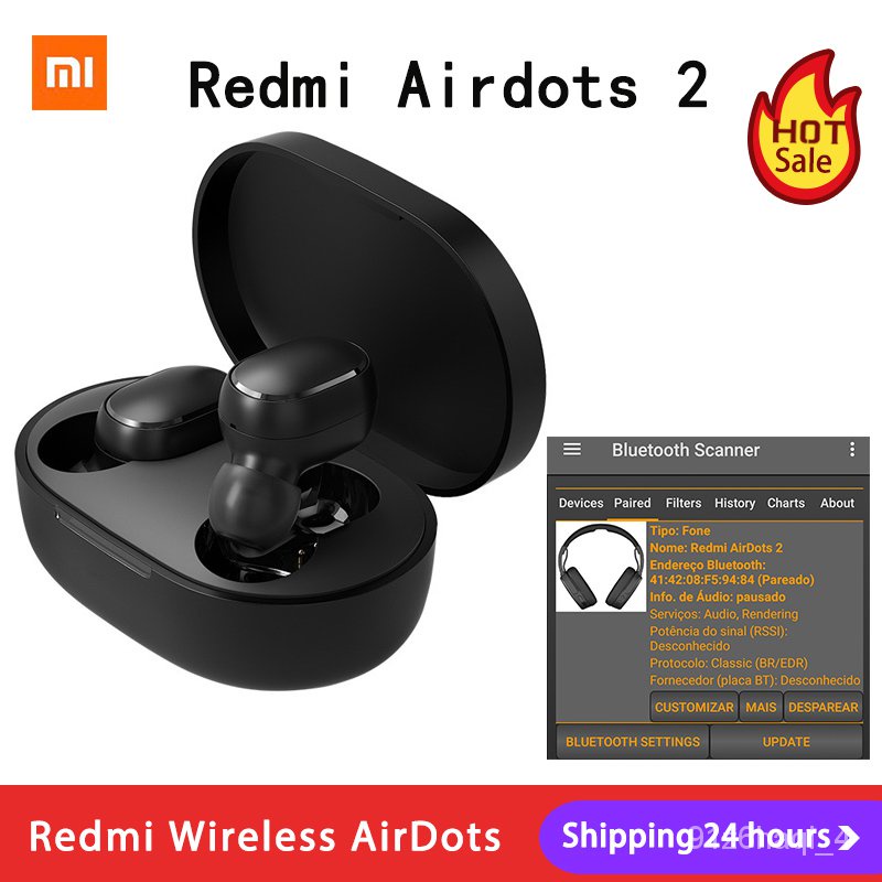 Xiaomi Redmi AirDots 2 TWS Bluetooth 5.0 Noise Reduction