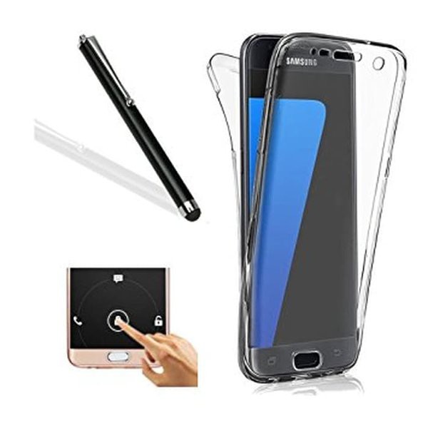 Softcase 360 Bening Samsung S7 Edge fullbody silicone case