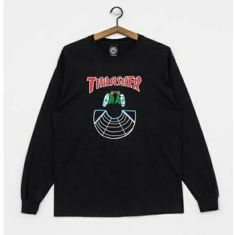 Thrasher Doubles Long Sleeve Tee Black (US)