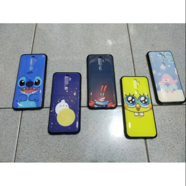 SILICON CASE 360 DISNEYLAND FREE TEMPERED VIVO OPPO