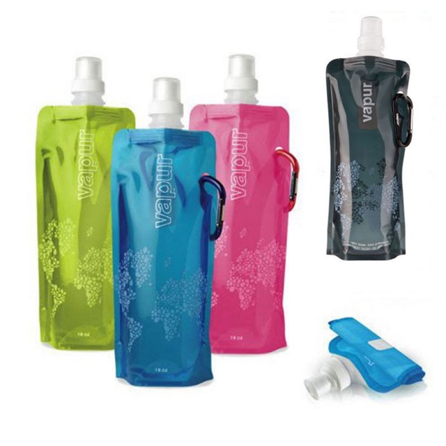 Botol Tempat Minum Lipat Mini Camping Outdoor Freezing Anti Bottle