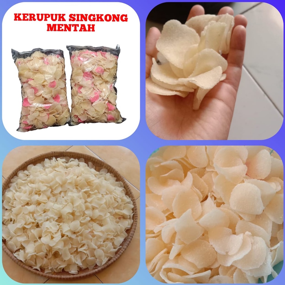 KERUPUK SINGKONG MENTAH KERIPIK KARAG KERIPIK SINGKONG KHAS BANYUMAS