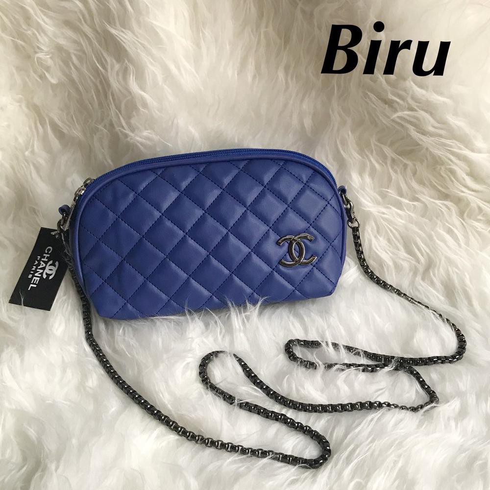 Tas Batam chanel KERANG Sling 2ruang Import